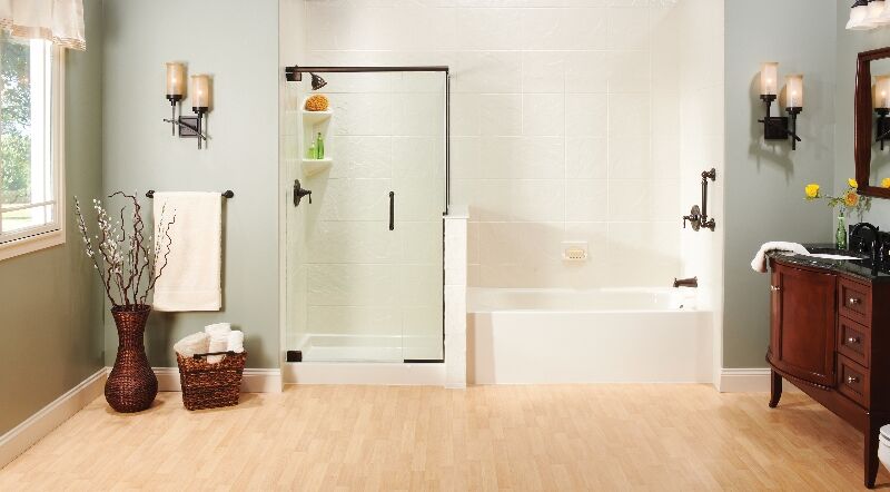 Bathtub and Shower Combination Bathtub and Shower Combination